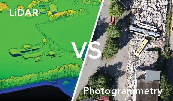 LiDAR vs Photogrammetry for Land Surveying